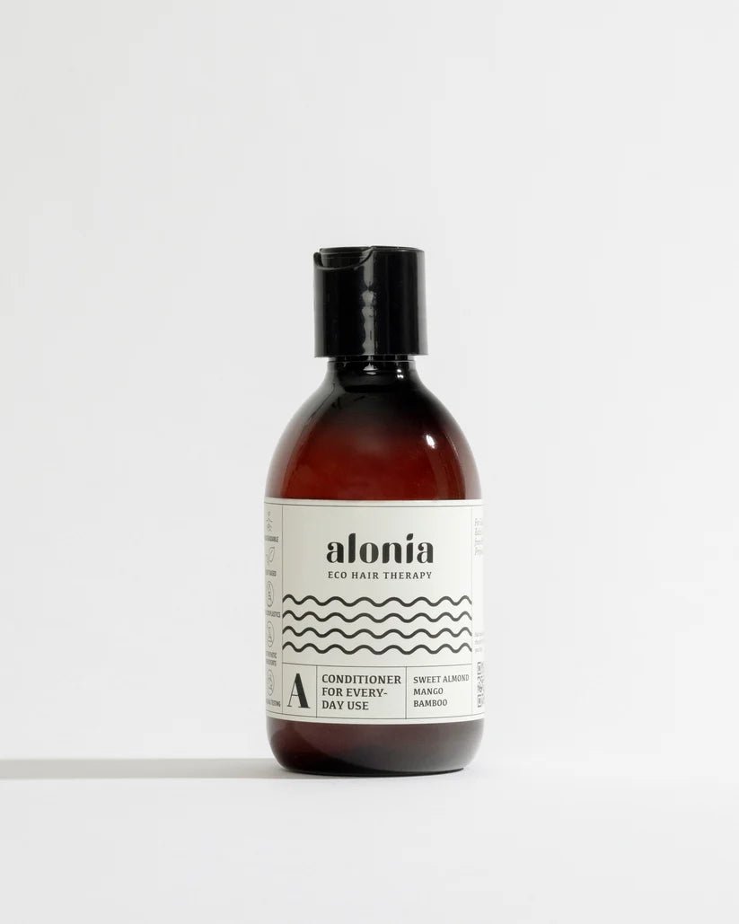 Alonia Eco Hair Conditioner for Everyday use, hoitoaine kaikille hiuksille 250 ml - 4Organic Store (Luomukaista)