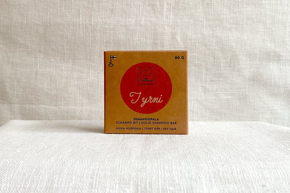 Catteco Tyrni Shampoopala 80g - 4Organic Store (Luomukaista)
