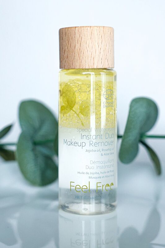 Feel Free Instant Duo Makeup Remover - meikinpoisto, 100ml - 4Organic Store (Luomukaista)