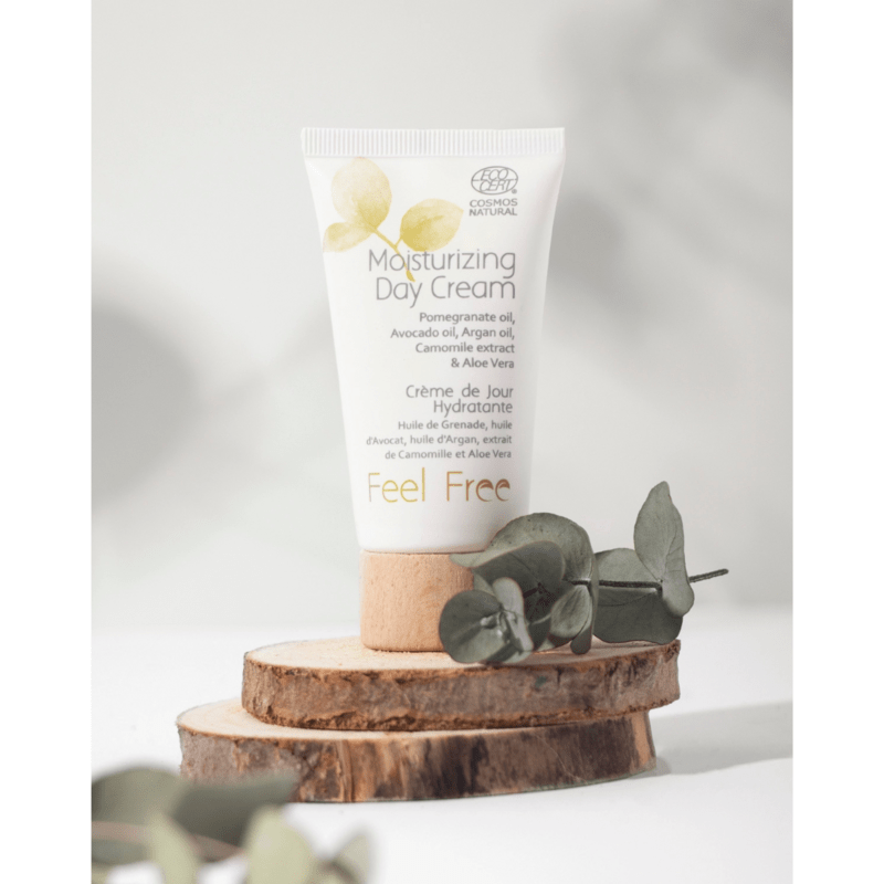 Feel Free Moisturizing Day Cream - elastisuutta lisäävä kasvovoide, 50ml - 4Organic Store (Luomukaista)
