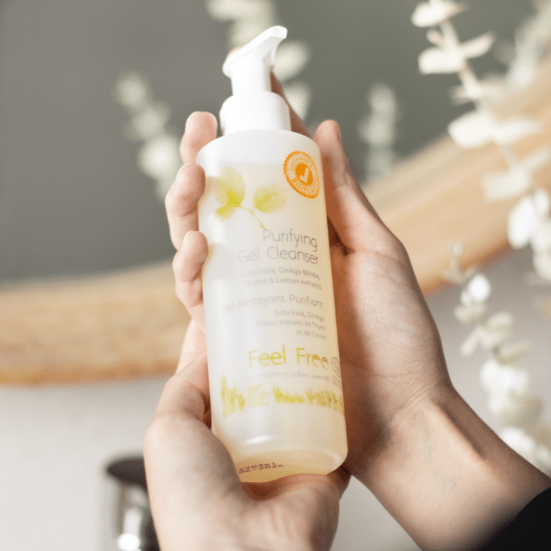 Feel Free Purifying Gel Cleanser - puhdistava geeli, 200ml - 4Organic Store (Luomukaista)