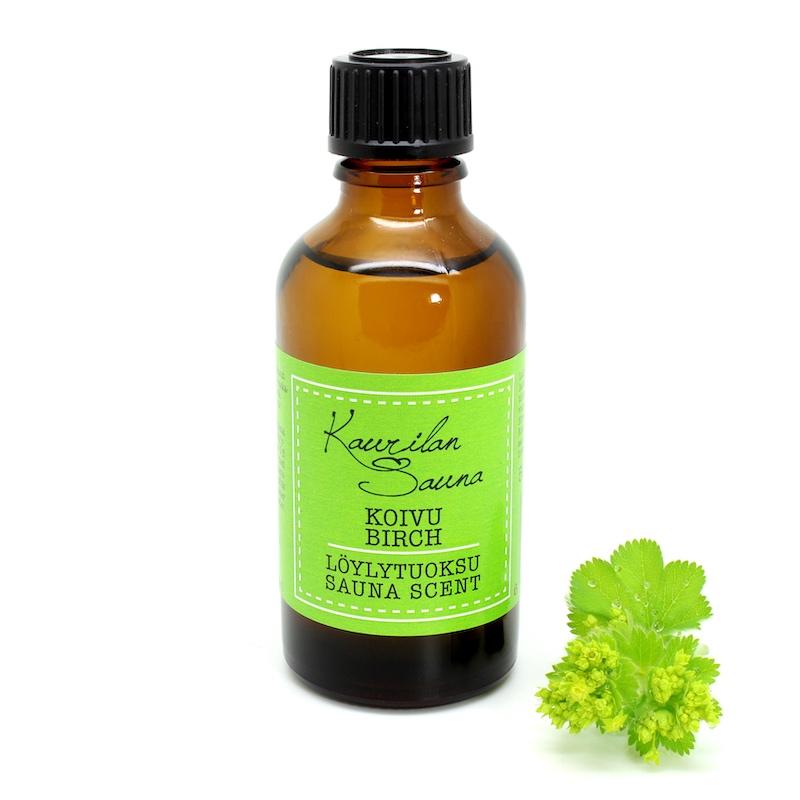 Kaurilan Sauna Löylytuoksu Koivu 50 ml - 4Organic Store (Luomukaista)