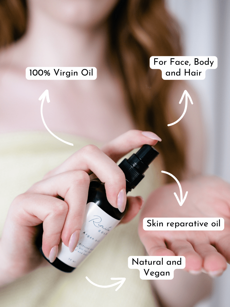 RimitaGold 100% Neitsytarganöljy 50 ml - 4Organic Store (Luomukaista)