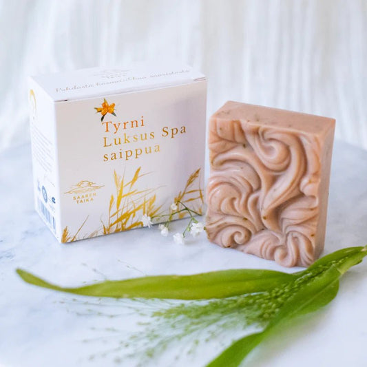 Saaren Taika Tyrni Luksus Spa saippua - 4Organic Store (Luomukaista)
