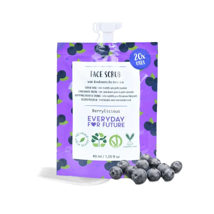 UUTTA! Everyday For Future Rauhoittava kasvokuorinta Berrylicious, 40 ml - 4Organic Store (Luomukaista)