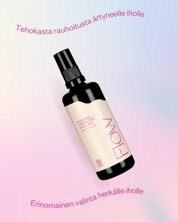 UUTTA! Flow Cosmetics Chamomile & Probiotics probioottinen luomu kamomillavesi, 100ml - 4Organic Store (Luomukaista)