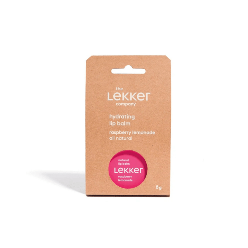 UUTTA! Lekker Huulivoide Rasberry Lemonade, 8g - 4Organic Store (Luomukaista)