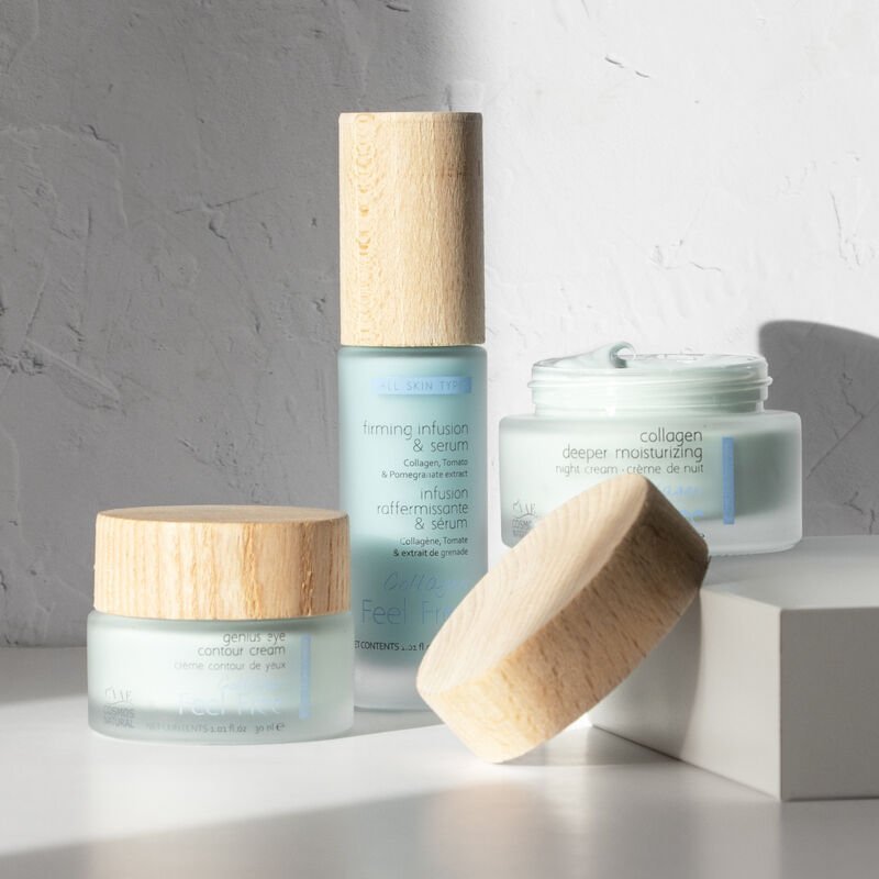 UUTUUS! Feel Free Collagen Firming Infusion Serum - silottava ja napakoittava kasvoseerumi, 30ml - 4Organic Store (Luomukaista)