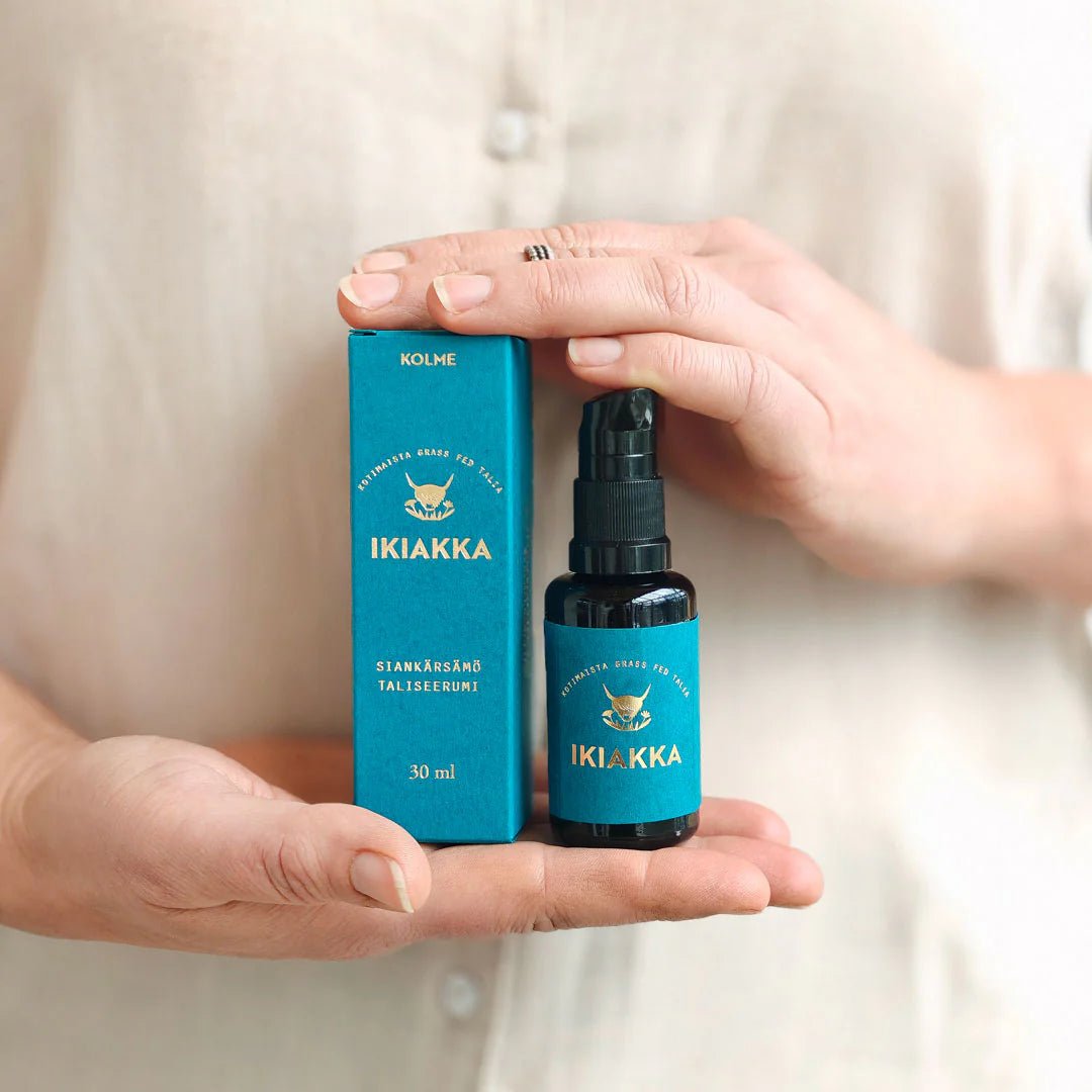 UUTUUS! Kolme Cosmetics Ikiakka Siankärsämö Taliseerumi, 30ml - 4Organic Store (Luomukaista)