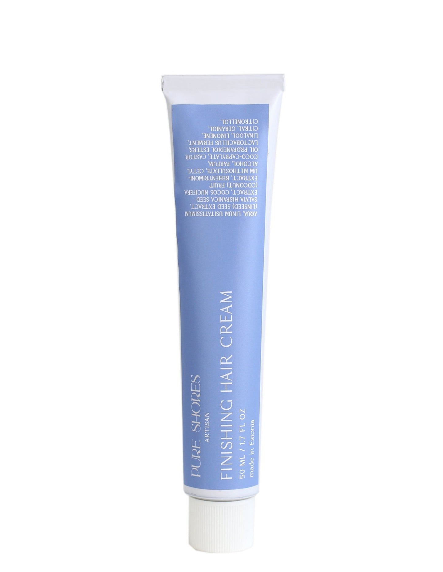 UUTUUS! Pure Shores Finishing Hair Cream, hoitovoide hiuksille 50ml - 4Organic Store (Luomukaista)
