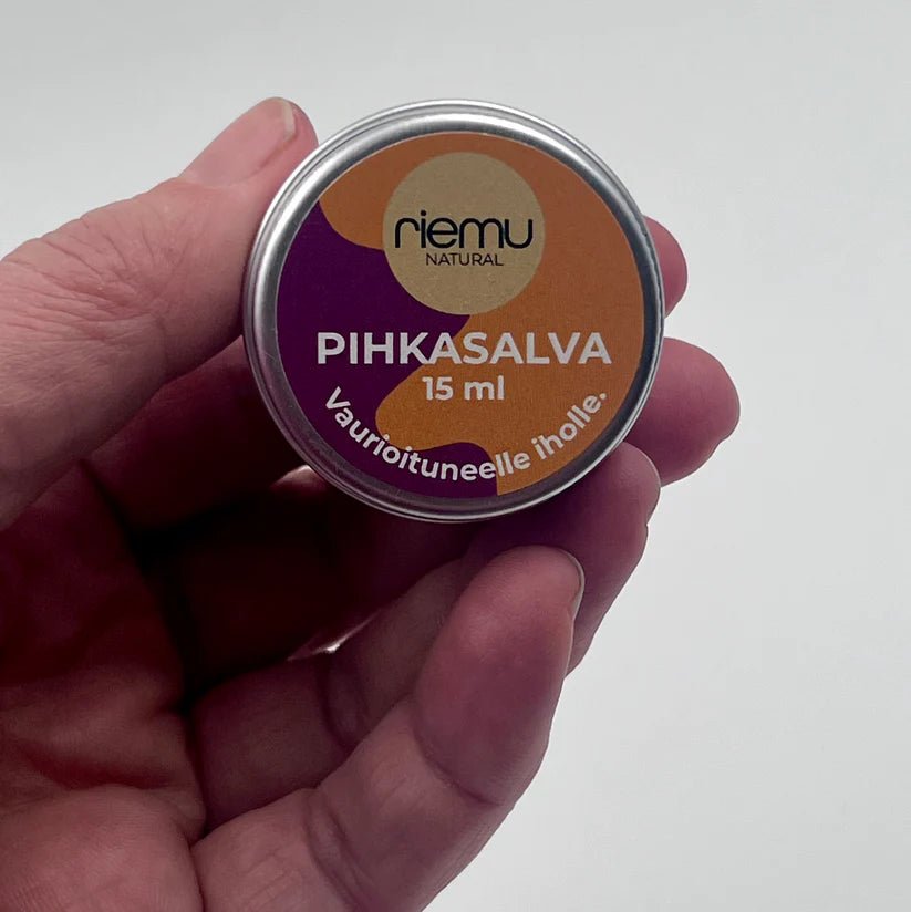 UUTUUS! Riemu Natural Pihkasalva 15 ml - 4Organic Store (Luomukaista)