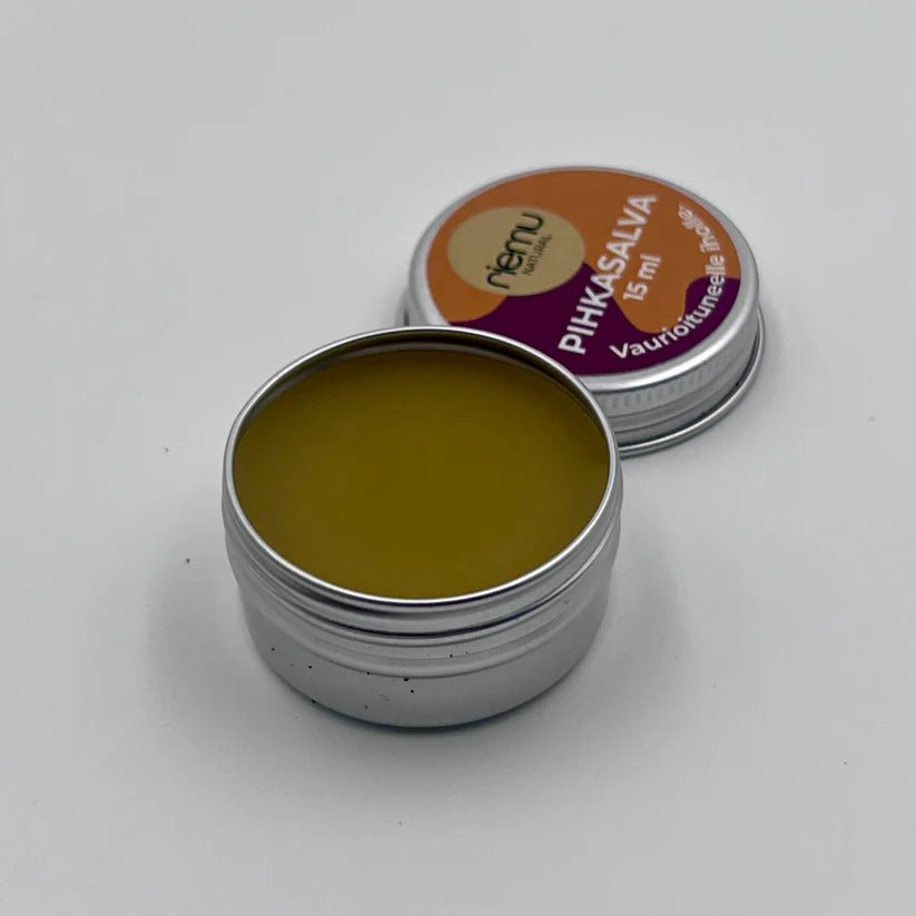 UUTUUS! Riemu Natural Pihkasalva 15 ml - 4Organic Store (Luomukaista)