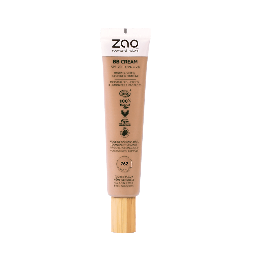 UUTUUS! Zao Make - Up BB Cream SPF20, Tan 762 - 4Organic Store (Luomukaista)