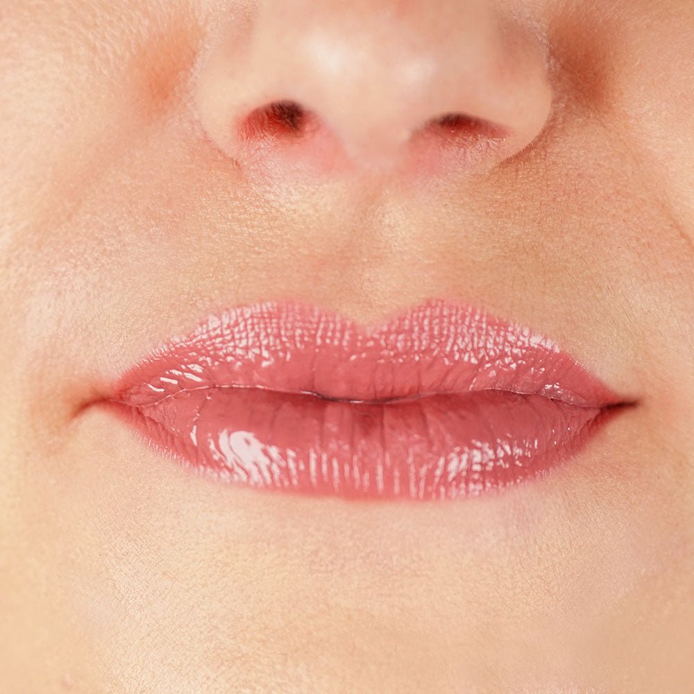 Zao Make-Up Lip Polish nestemäinen kiiltävä huulipuna 037 Rosewood - 4Organic Store (Luomukaista)