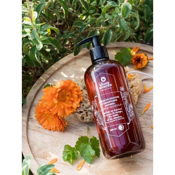 Beauty Garden Kehäkukka-Mustaherukka pesuvoide 500ml - 4Organic Store