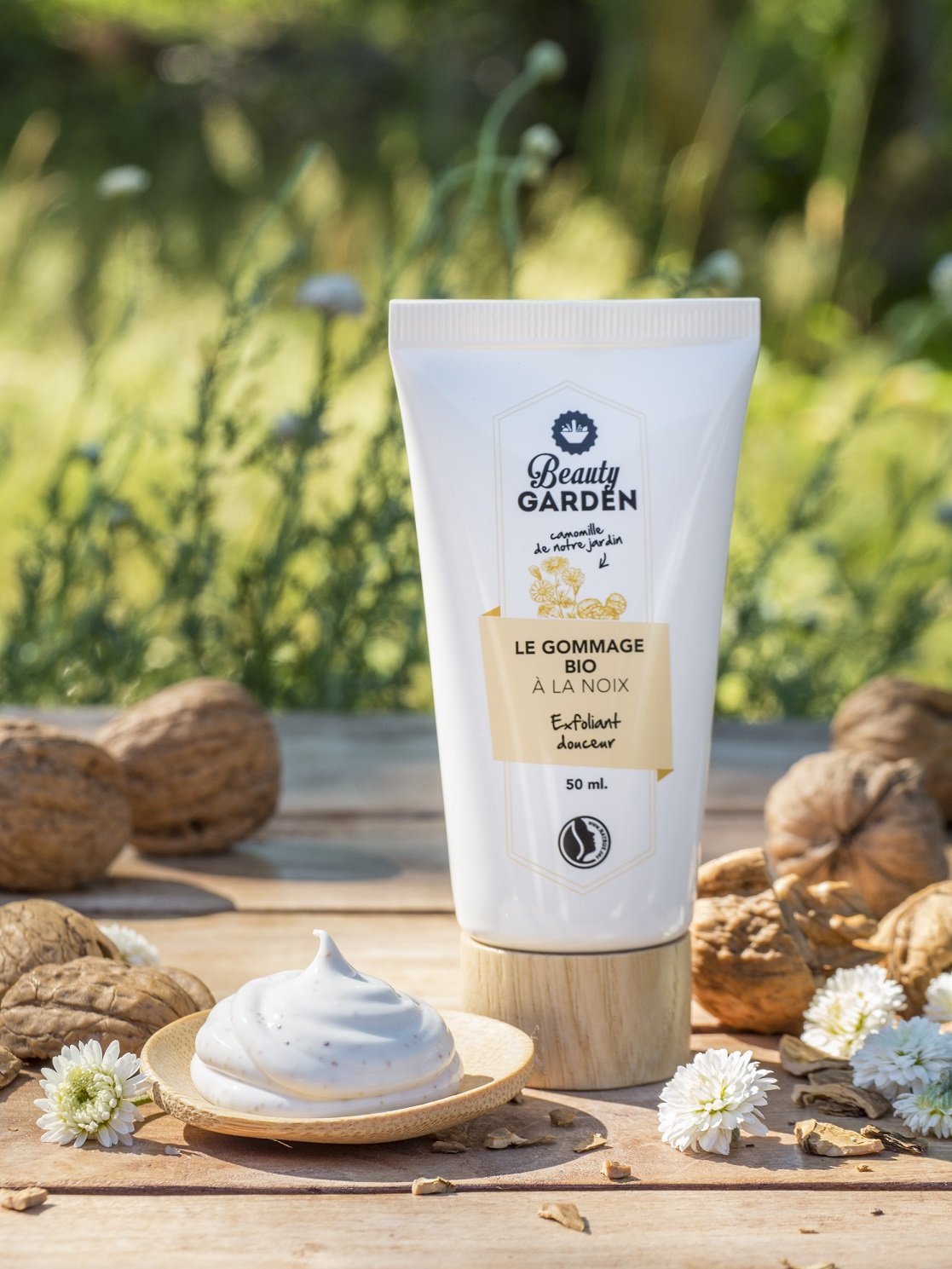 Beauty Garden Pähkinä-kamomilla kuorinta 50 ml - 4organic Store