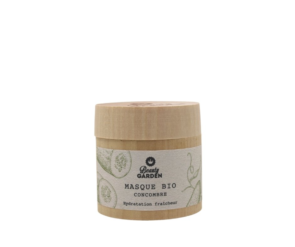 Beauty Garden Rauhoittava ja kirkastava Kurkkunaamio 50ml - 4Organic Store (Luomukaista)