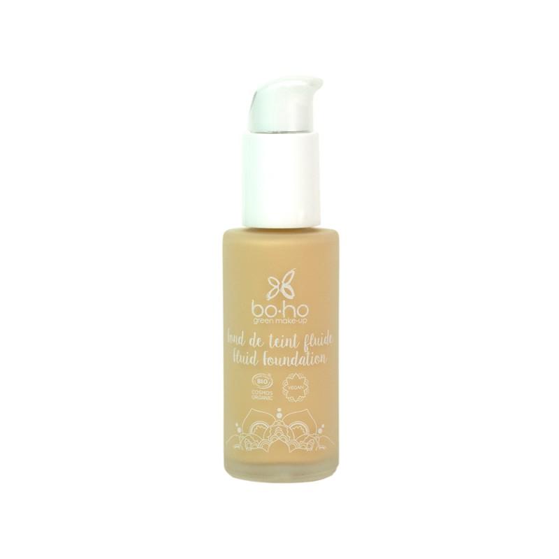 Boho Fluid Foundation meikkivoide - 02 Ivoire - 4Organic Store