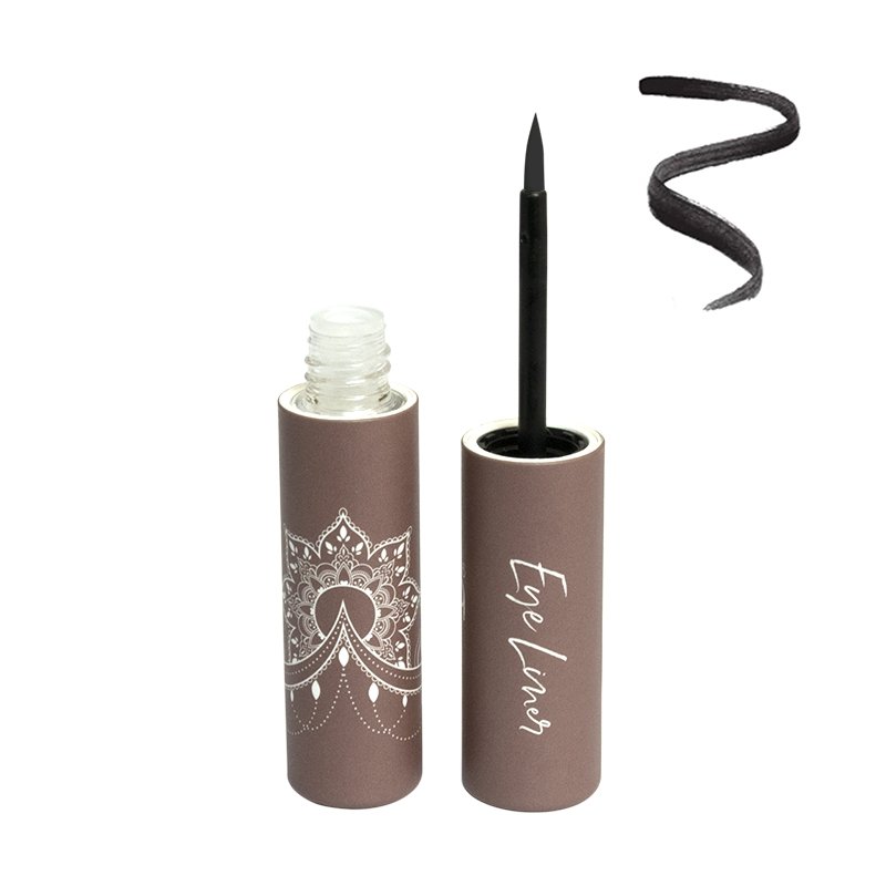 Boho Nestemäinen eyeliner, musta (01) - 4Organic Store (Luomukaista)