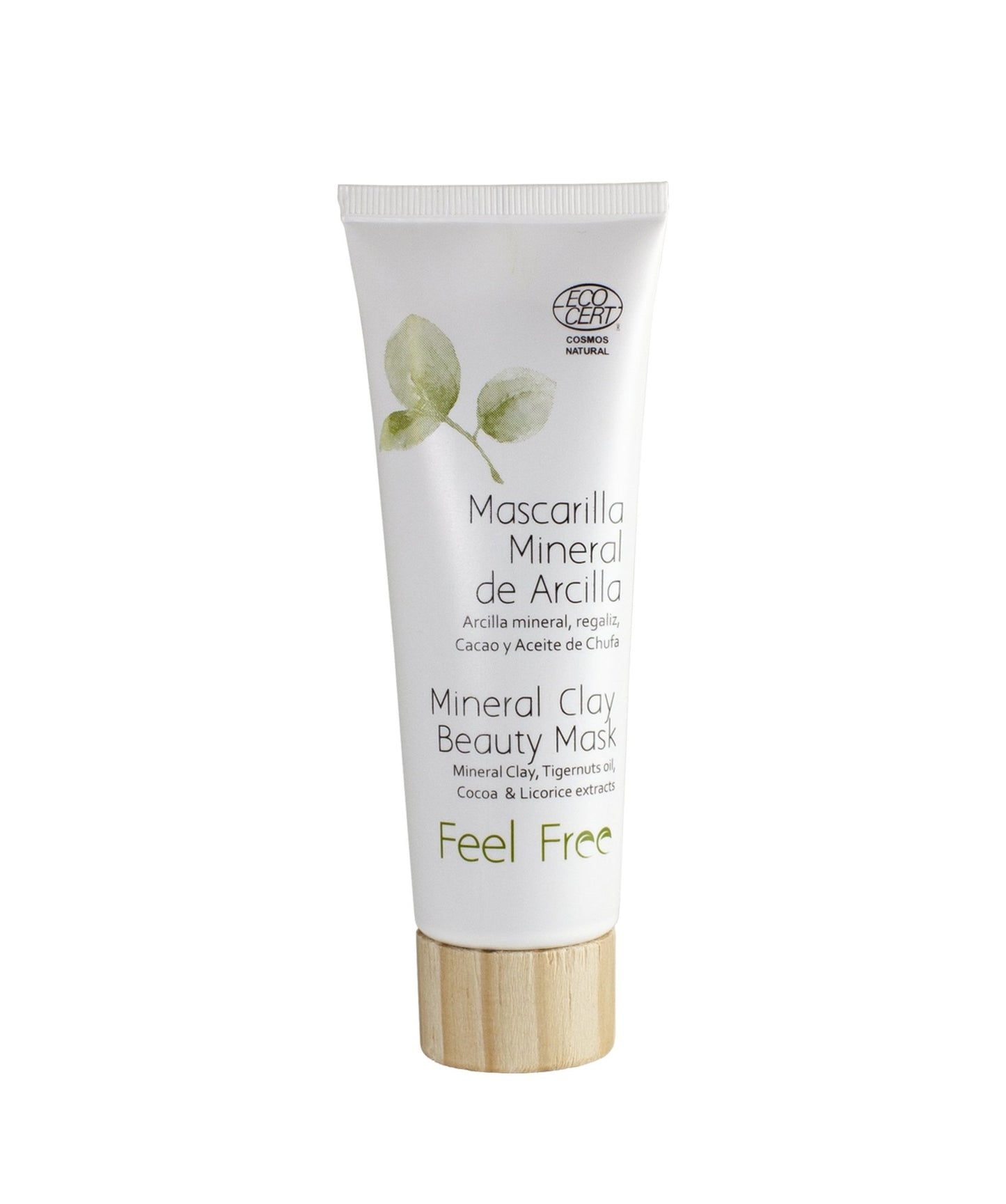 Feel Free Mineral Clay Beauty Mask - kirkastava savinaamio, 75ml - 4Organic Store