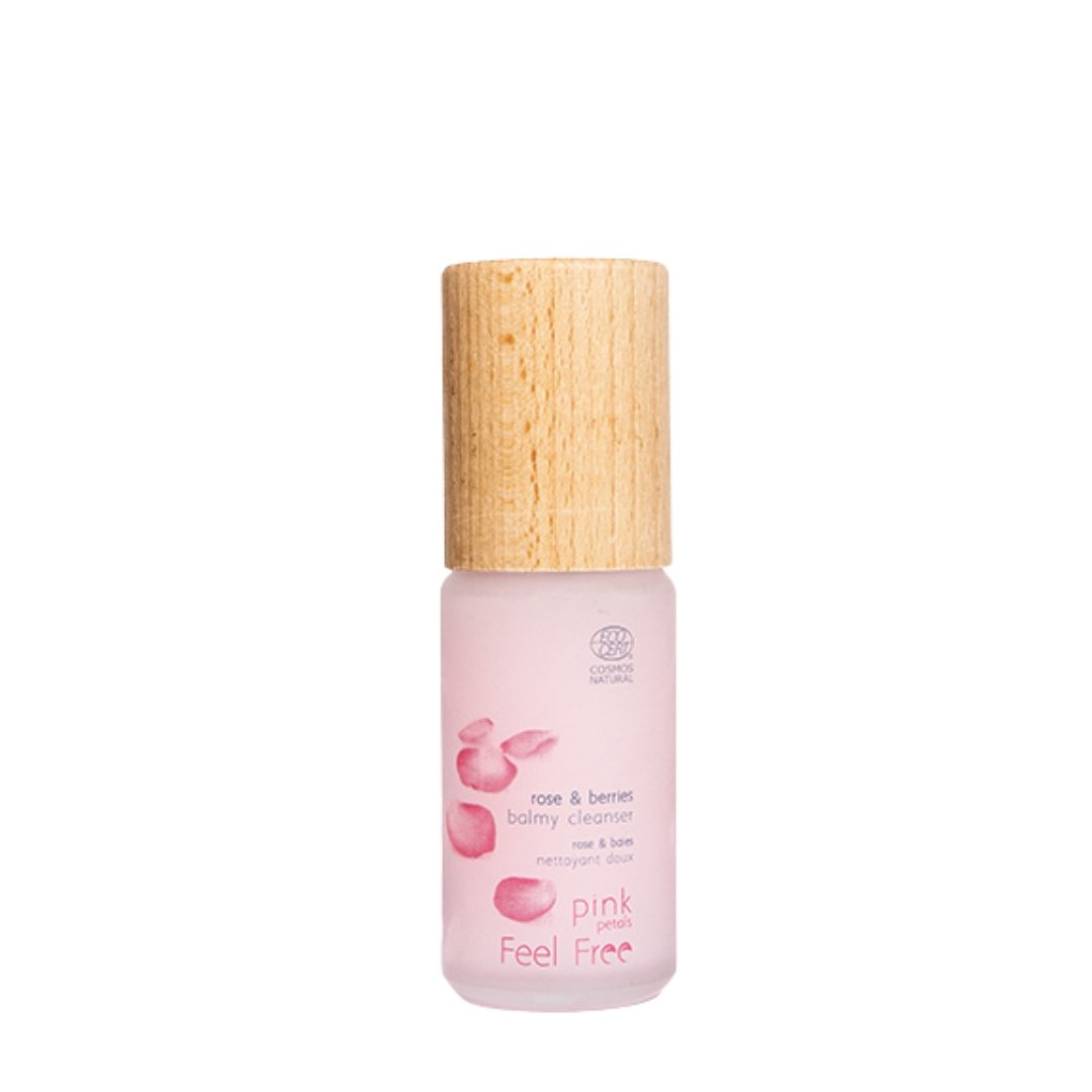 Feel Free Rose & Berries Balmy Cleanser - kirkastava puhdistusbalm, 100ml - 4Organic Store