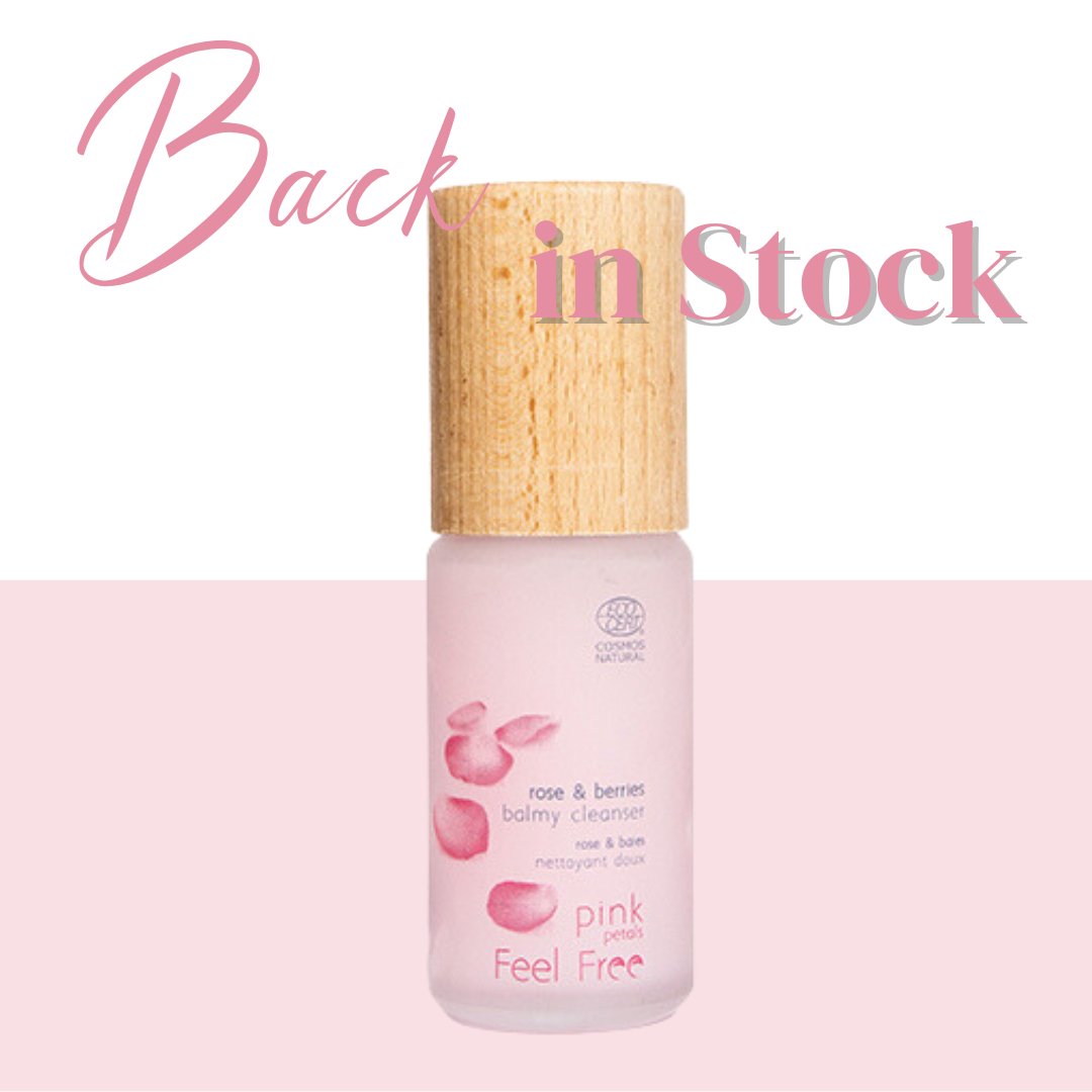 Feel Free Rose & Berries Balmy Cleanser - kirkastava puhdistusbalm, 100ml - 4Organic Store (Luomukaista)