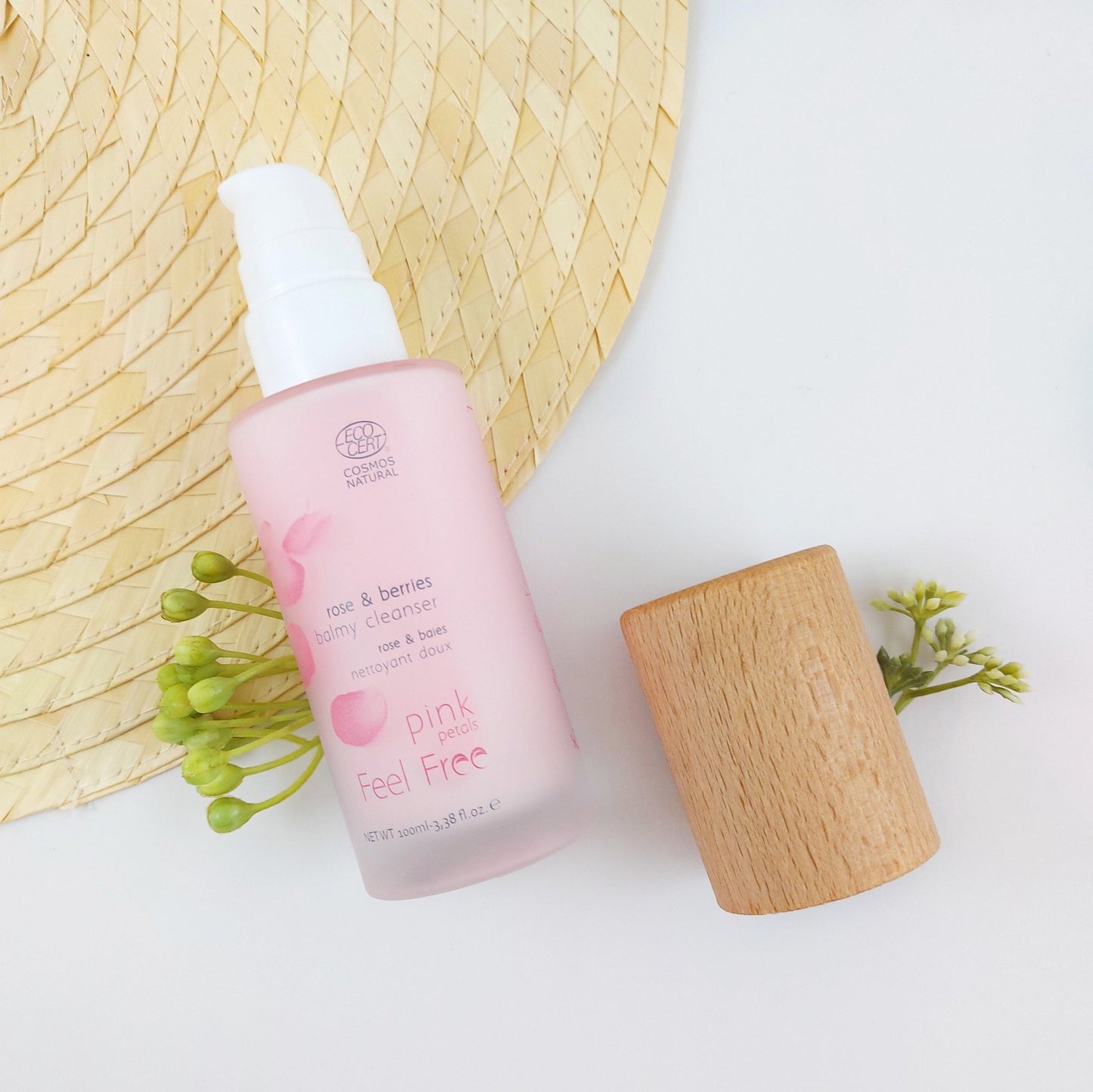 Feel Free Rose & Berries Balmy Cleanser - kirkastava puhdistusbalm, 100ml - 4Organic Store (Luomukaista)