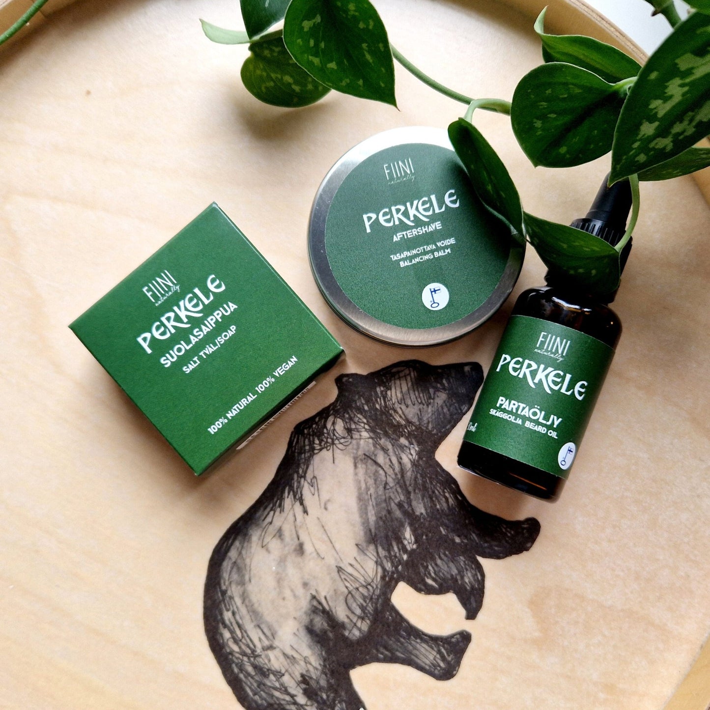 Fiini Naturally Perkele Partaöljy 30 ml - 4Organic Store (Luomukaista)