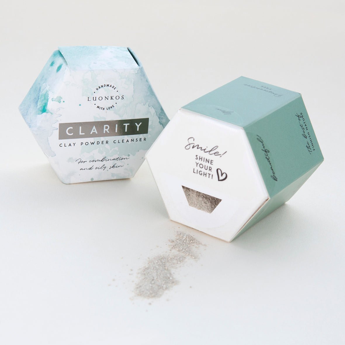 Luonkos Clarity savipuhdistusjauhe - 4Organic Store (Luomukaista)