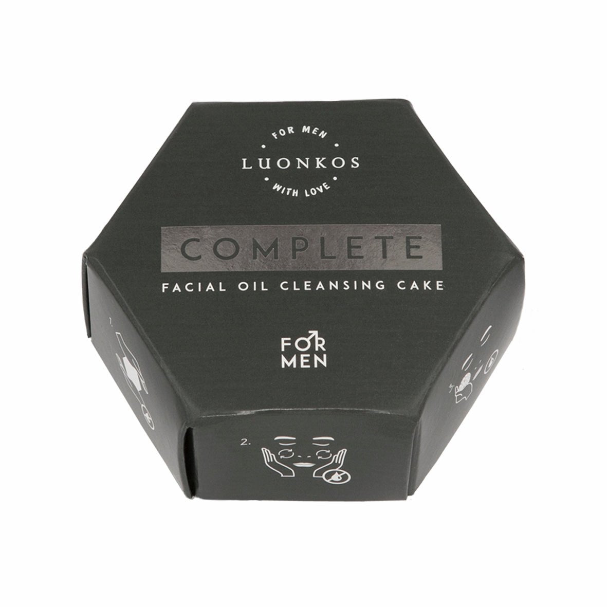 Luonkos Complete kasvokakku (kasvojen puhdistusaine) - 4Organic Store (Luomukaista)