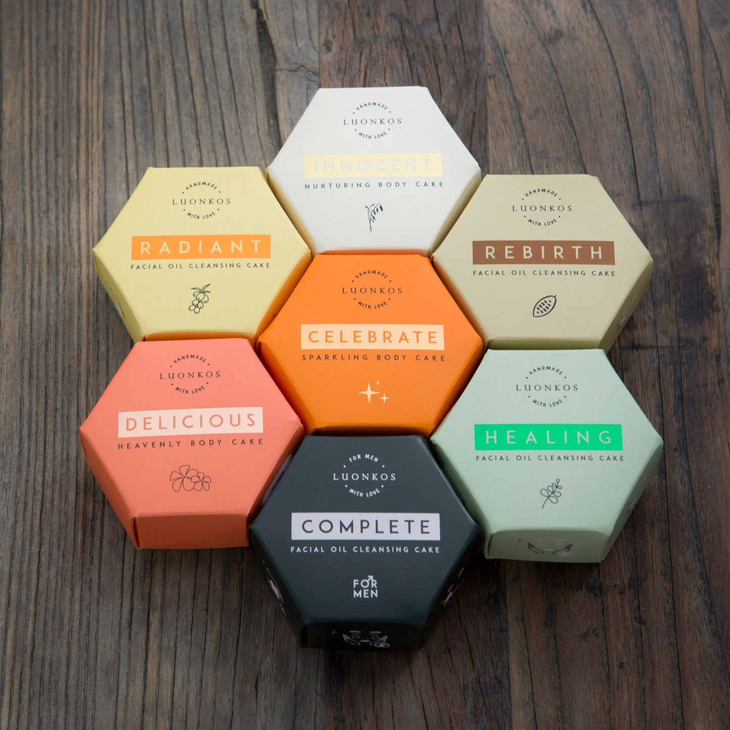 Luonkos Complete kasvokakku (kasvojen puhdistusaine) - 4Organic Store (Luomukaista)