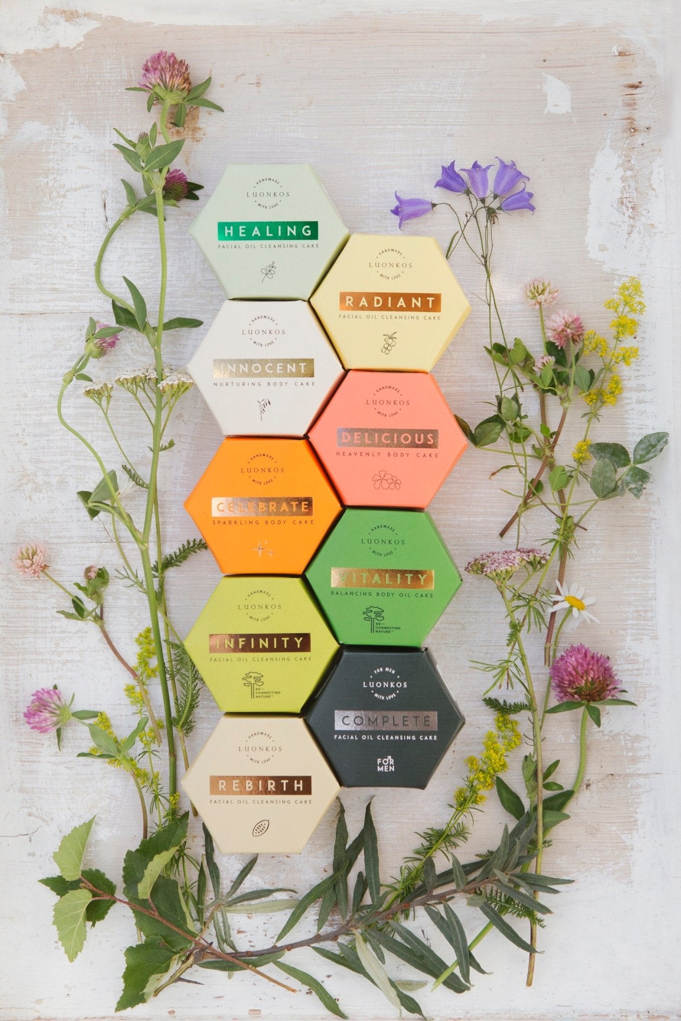 Luonkos Healing kasvokakku (kasvojen puhdistusaine) - 4Organic Store (Luomukaista)