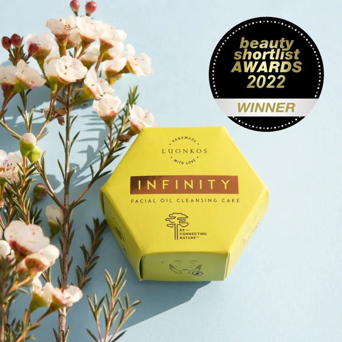 Luonkos Infinity kasvokakku (kasvojen puhdistusaine) - 4Organic Store (Luomukaista)