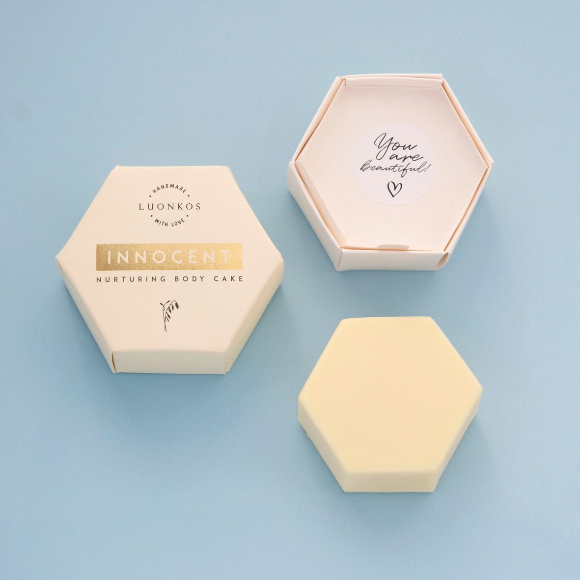 Luonkos Innocent vartaloöljykakku (vartalovoide) - 4Organic Store (Luomukaista)