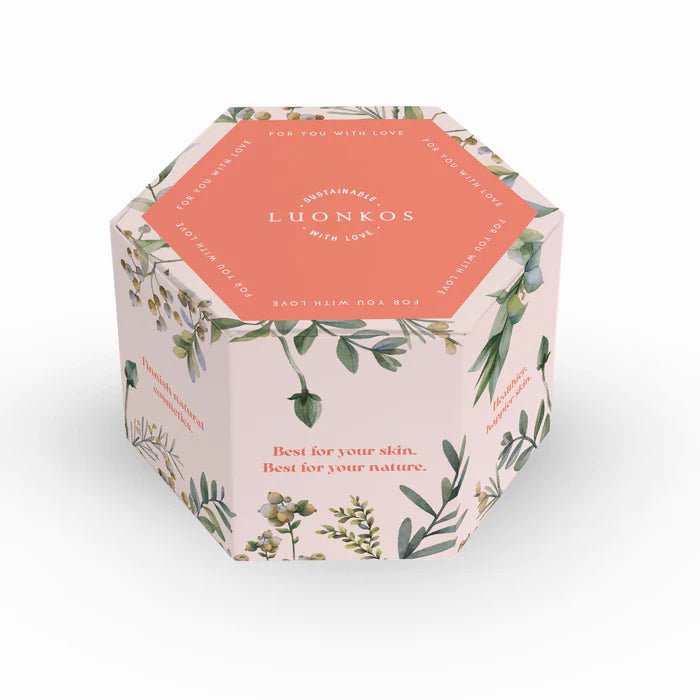 Luonkos Lahjapakkaus pinkki - 4Organic Store (Luomukaista)
