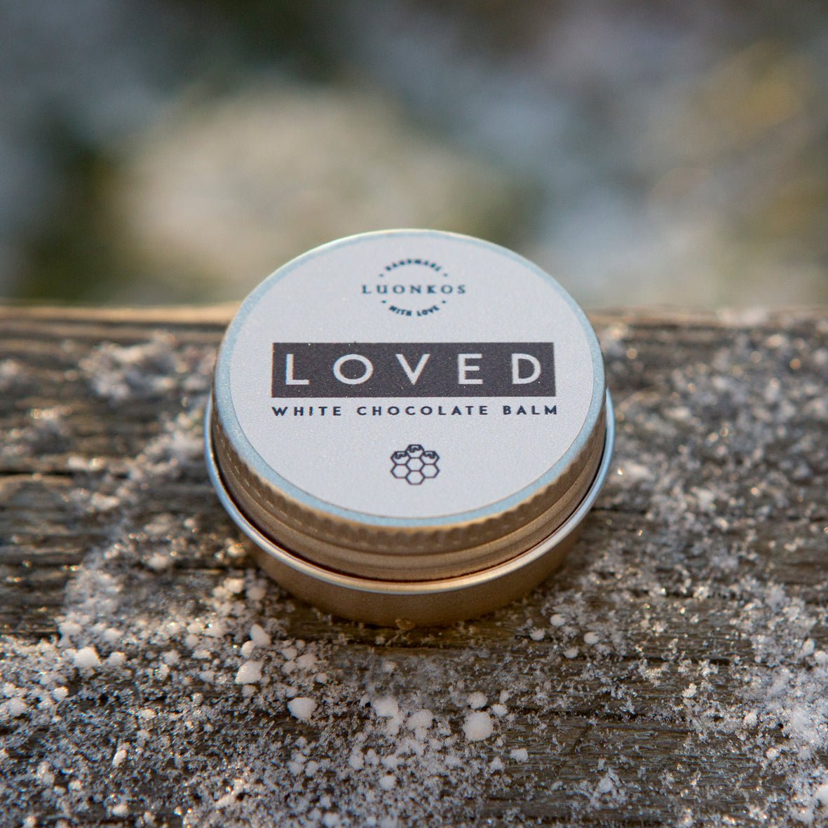 Luonkos Loved valkosuklaabalsami - 4Organic Store (Luomukaista)