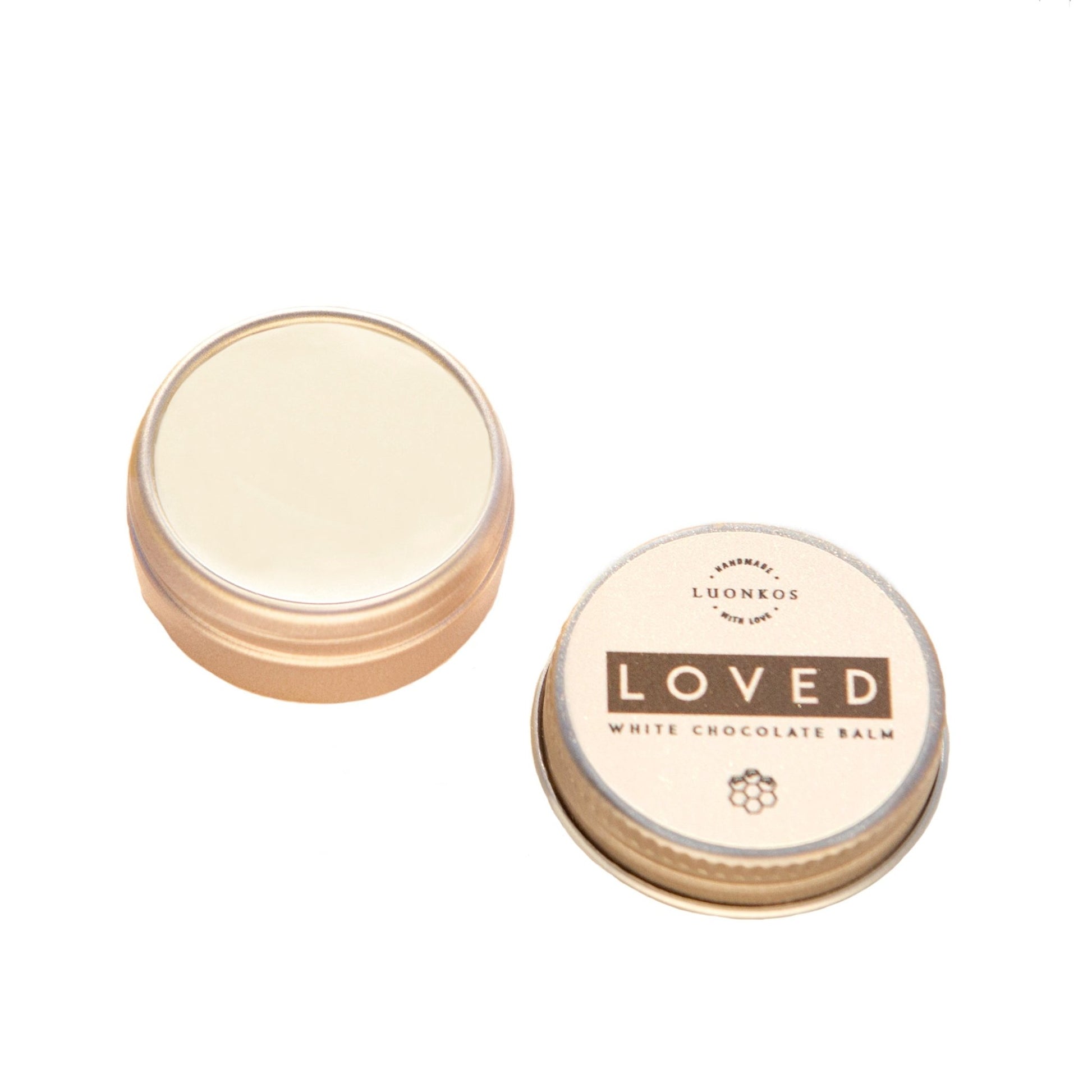 Luonkos Loved valkosuklaabalsami - 4Organic Store (Luomukaista)