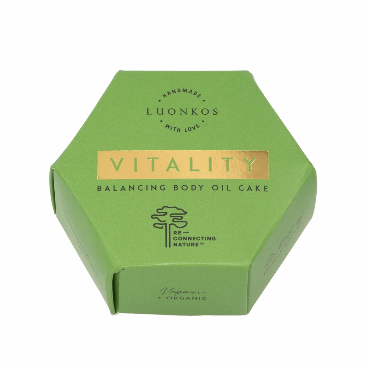 Luonkos Vitality vartaloöljykakku (vartalovoide) - 4Organic Store (Luomukaista)