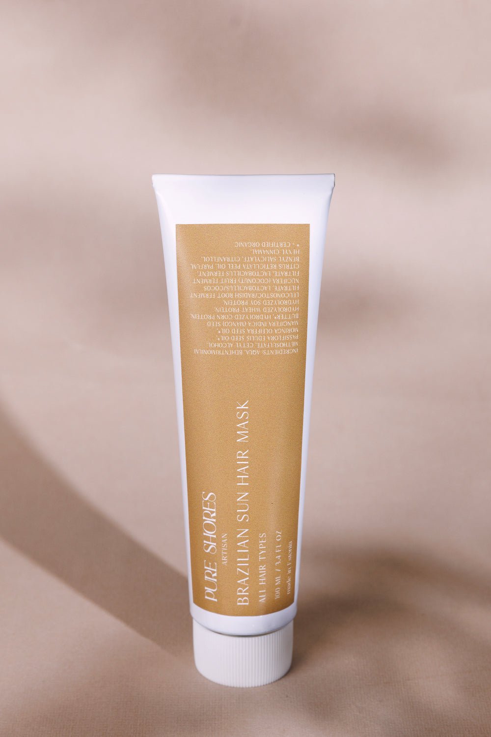 Pure Shores Brazilian Sun Hair Mask, hiusnaamio 100ml - 4Organic Store (Luomukaista)