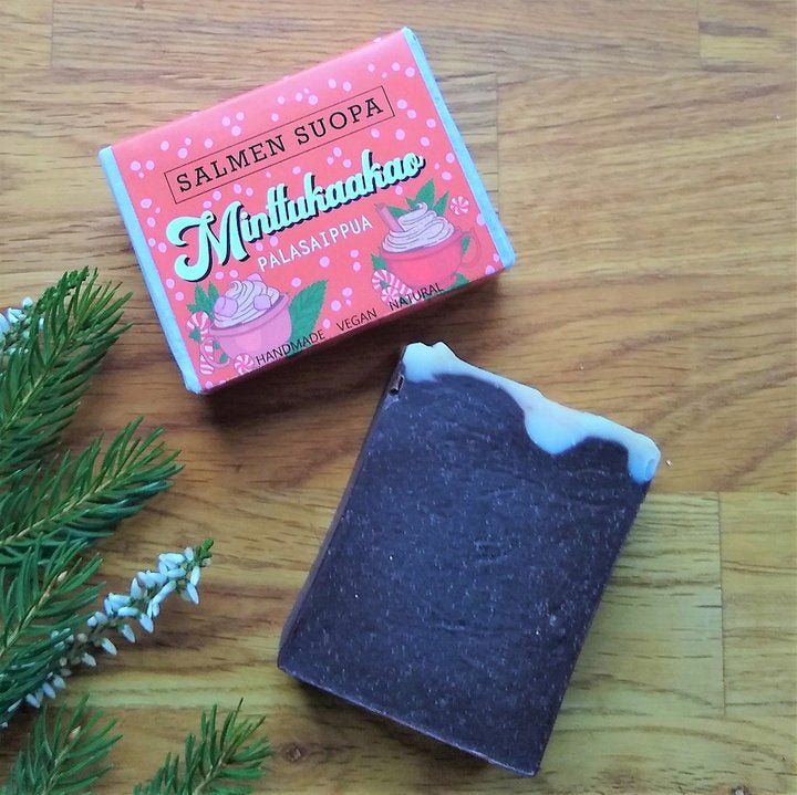 Salmen Suopa Palasaippua Minttukaakao - 4Organic Store (Luomukaista)