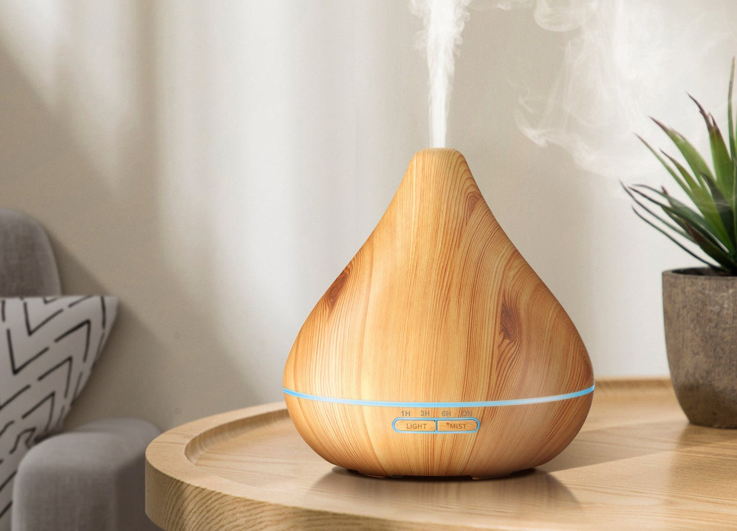 Salt Aroom Suola-Aroma diffuuseri (Harmony Wood) - 4Organic Store (Luomukaista)