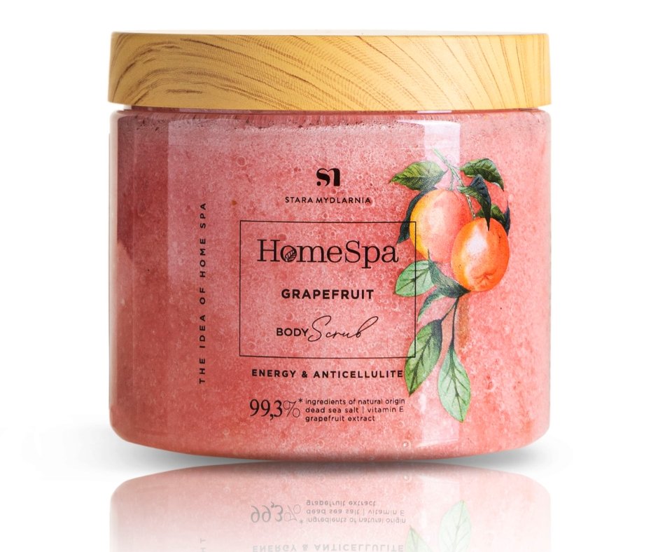 Stara Mydlarnia Home Spa suolakuorinta Grapefruit - 4Organic Store (Luomukaista)