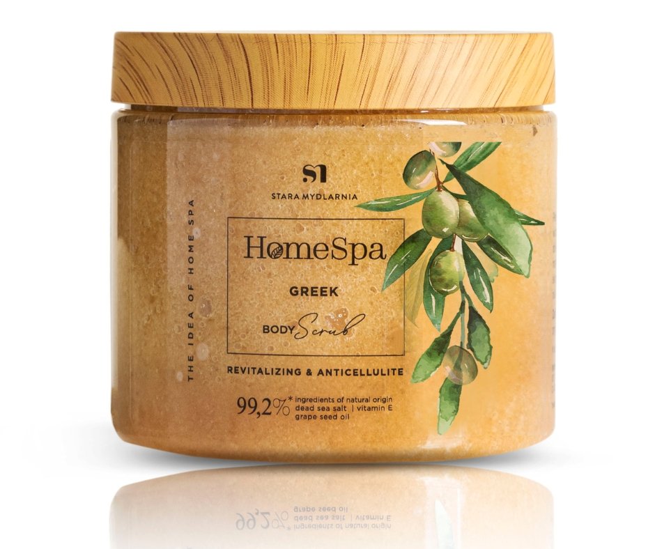 Stara Mydlarnia Home Spa suolakuorinta Greek - 4Organic Store (Luomukaista)