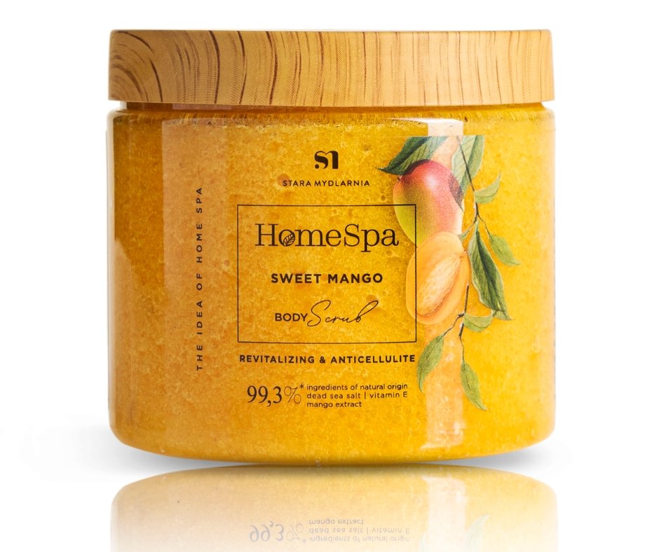 Stara Mydlarnia Home Spa suolakuorinta Sweet Mango - 4Organic Store (Luomukaista)