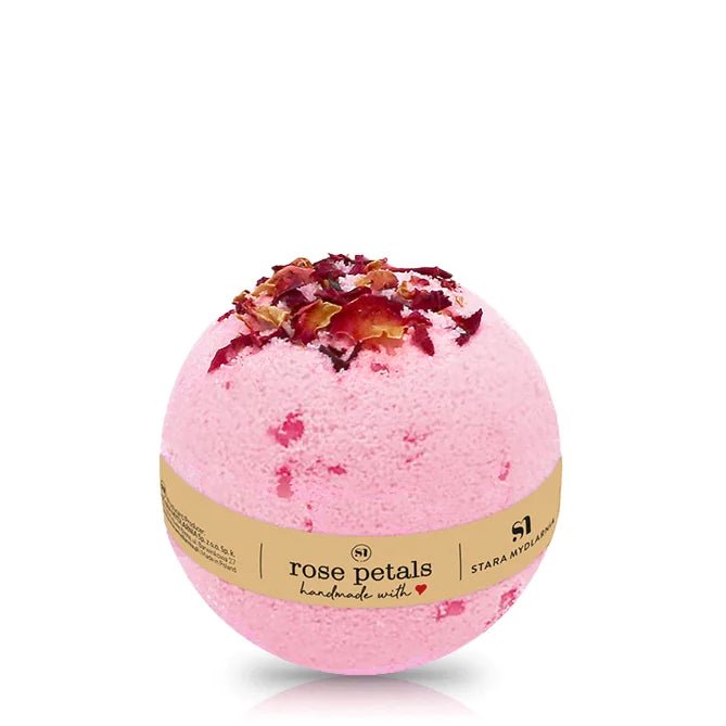 Stara Mydlarnia Kylpypommi Rose Petals, 75g - 4Organic Store (Luomukaista)