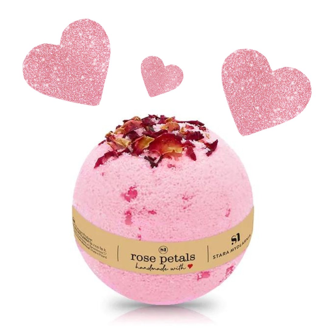 Stara Mydlarnia Kylpypommi Rose Petals, 75g - 4Organic Store (Luomukaista)