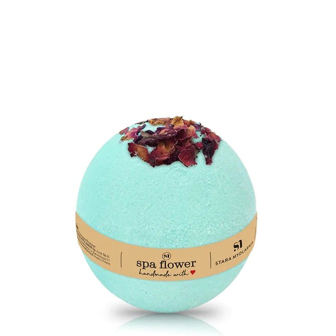 Stara Mydlarnia Kylpypommi Spa Flower, 75g - 4Organic Store (Luomukaista)