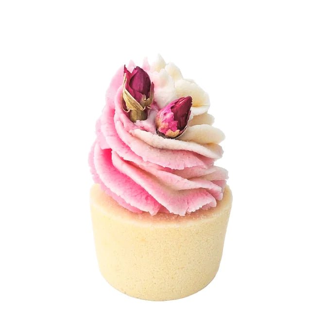 Stara Mydlarnia Voidemainen kylpymuffinssi VANILLA-ROSE, 170g - 4Organic Store (Luomukaista)