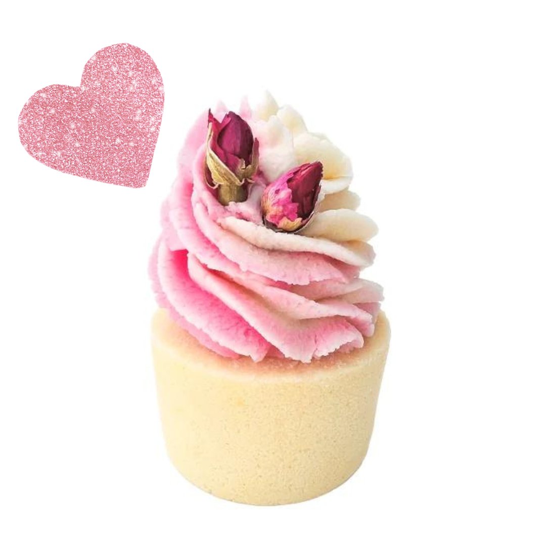 Stara Mydlarnia Voidemainen kylpymuffinssi VANILLA-ROSE, 170g - 4Organic Store (Luomukaista)