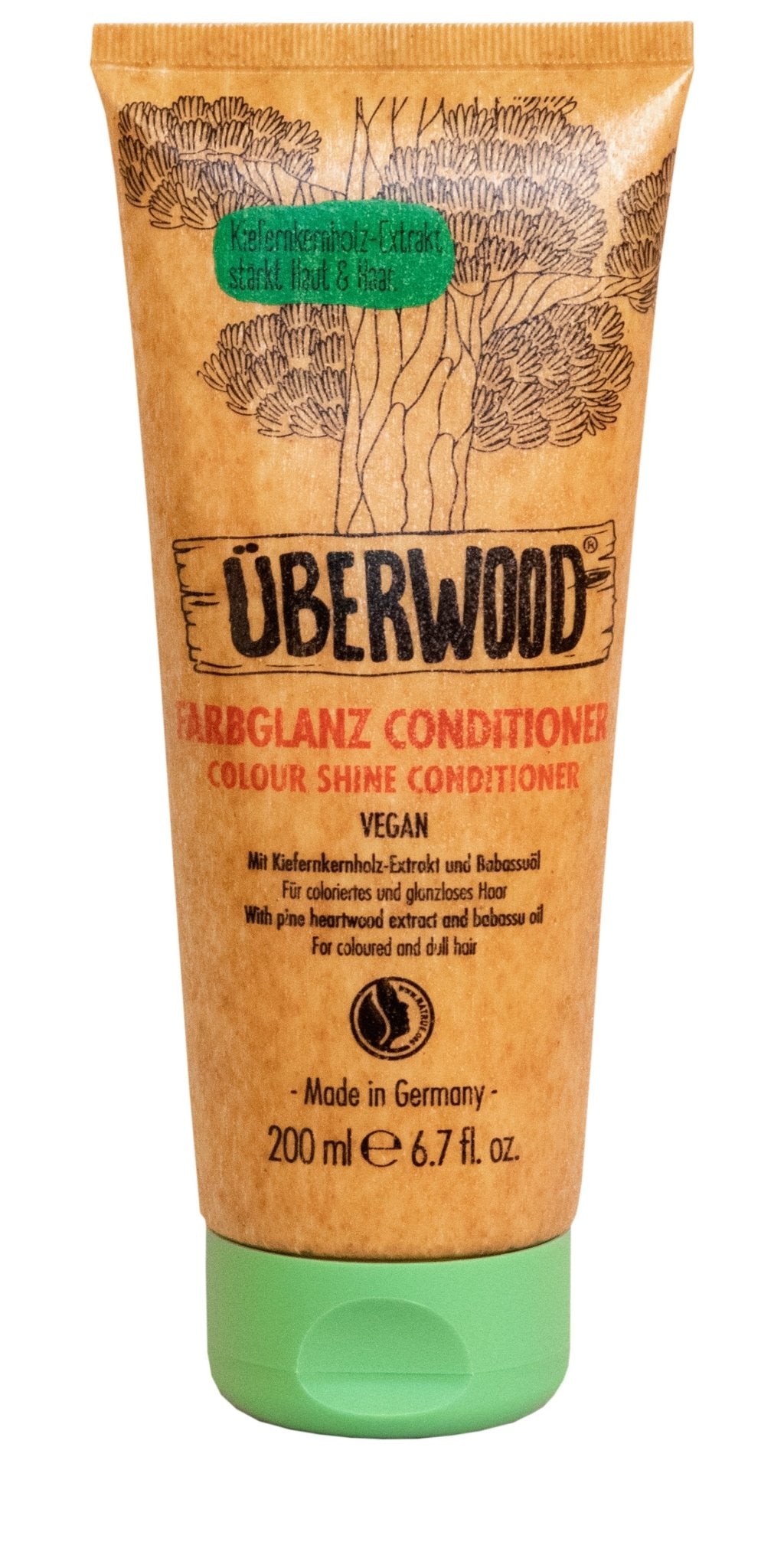ÜBERWOOD Colour Shine Conditioner - Hoitoaine värjätyille hiuksille - 4organic Store